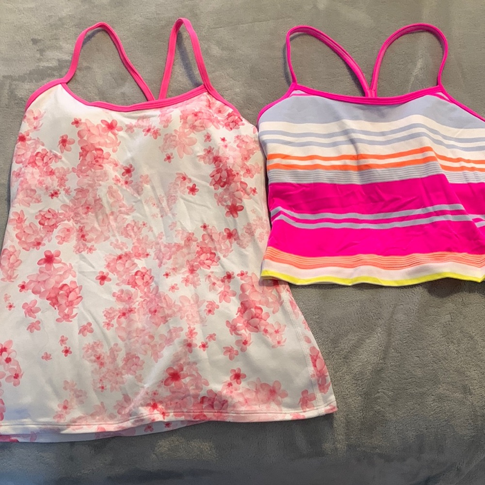 Set of 2 vintage Lululemon Power Y tanks